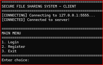 Step 2: INTERACTION - Python-based CLI for client-side command entry